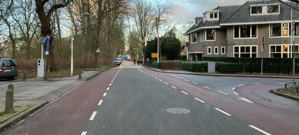 Werkzaamheden aan de Prinses Julianalaan
