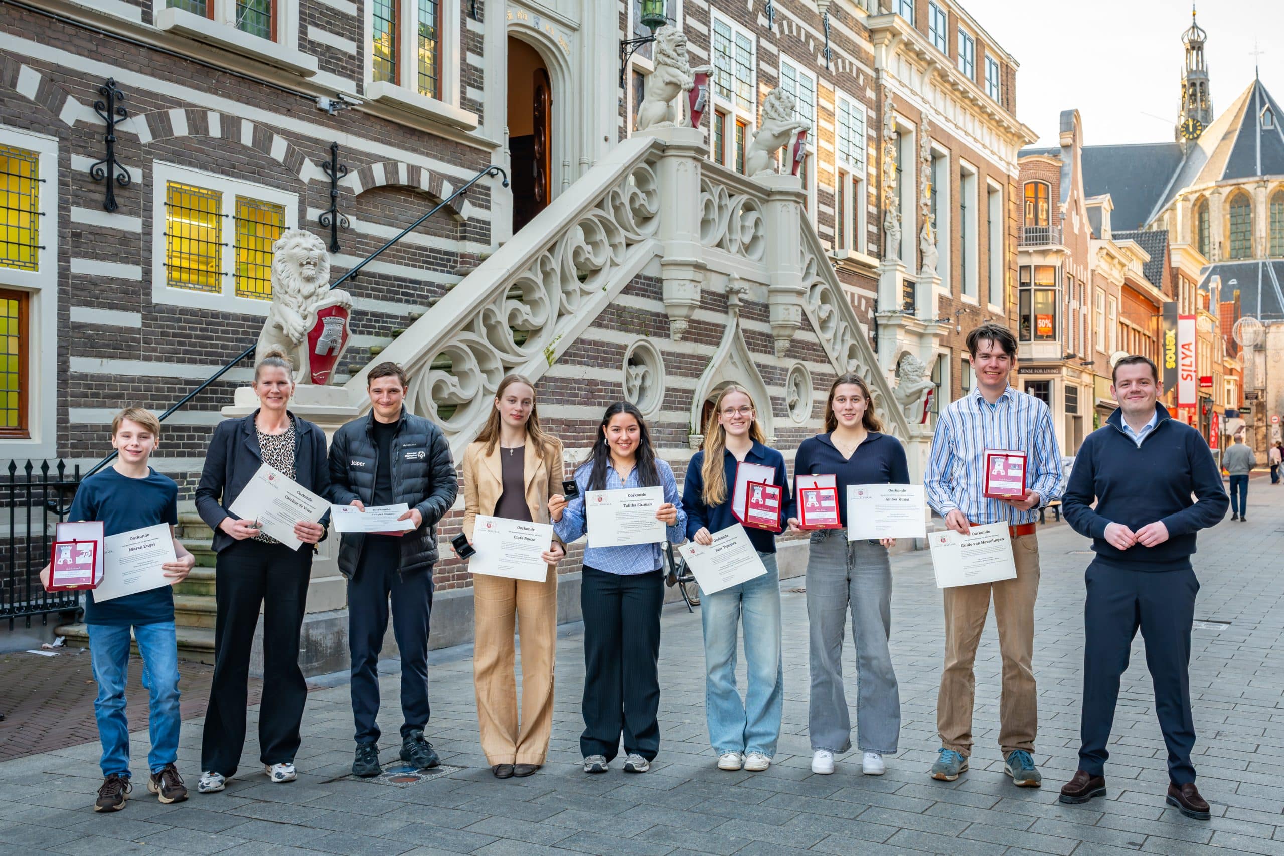 Huldiging van de sporters in de gemeente Alkmaar