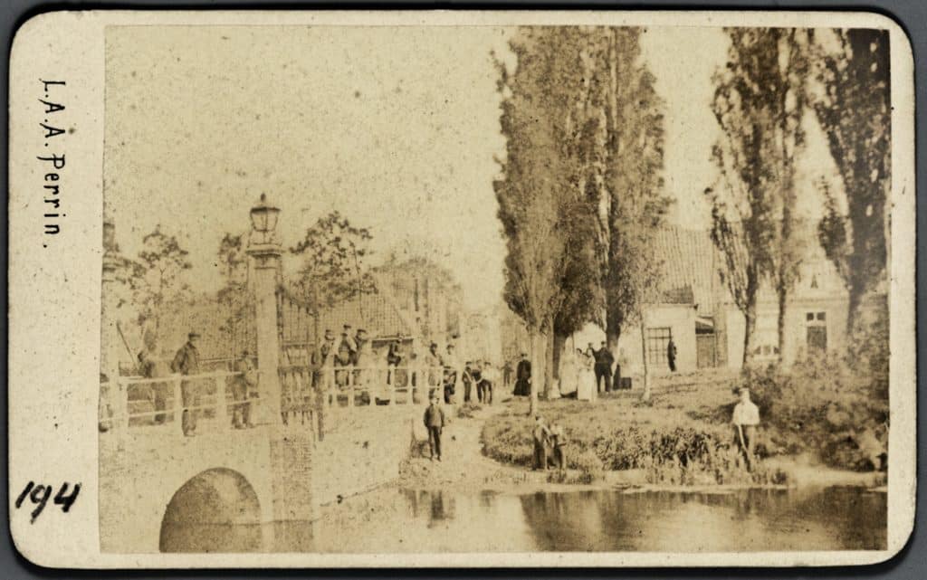 Nieuwlanderhek in 1870