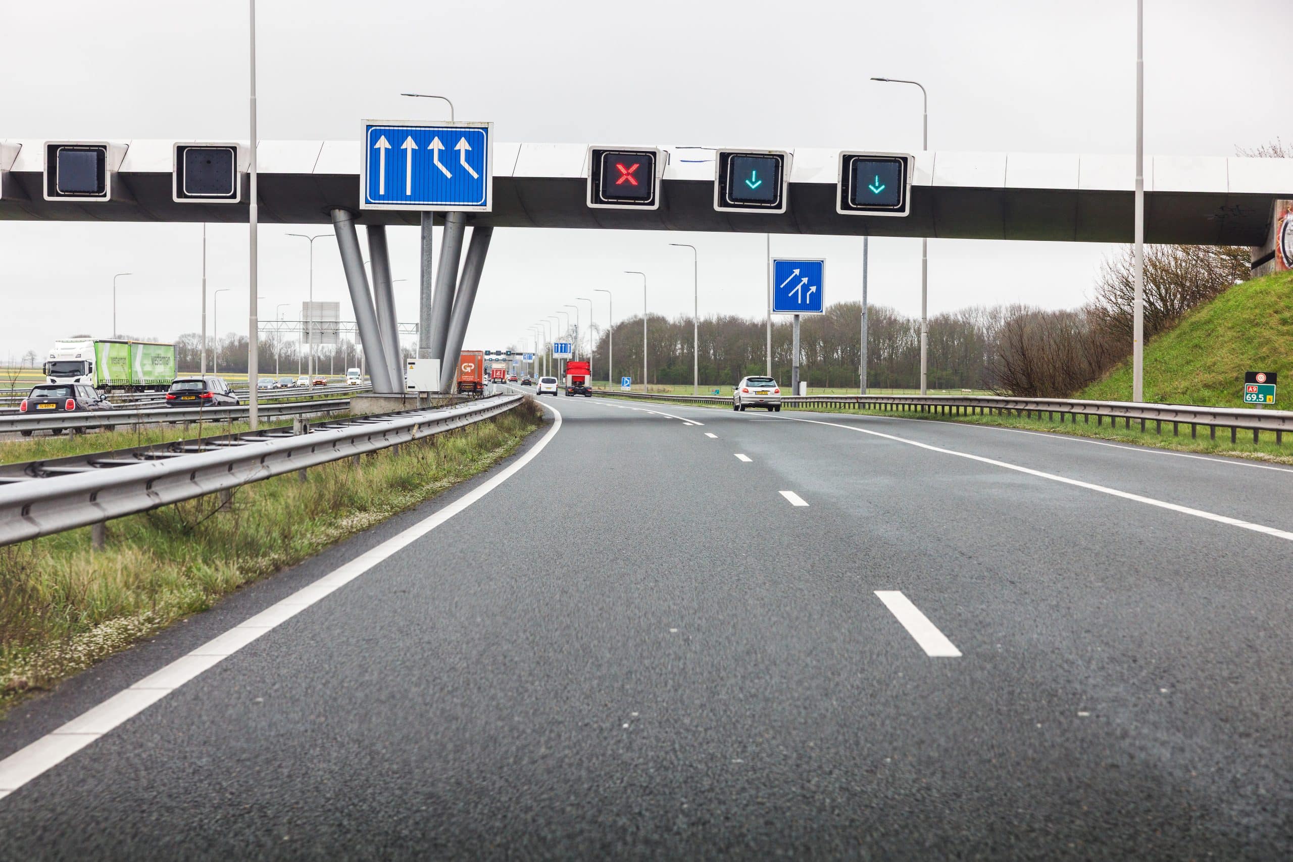 Ernstige verkeershinder op de A9 tussen Alkmaar en Uitgeest
